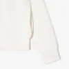 Rahat Kesim Fermuarlı Rozetli Sweatshirt