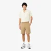 Regular Fit Streç Pamuklu Chino Bermuda Şort