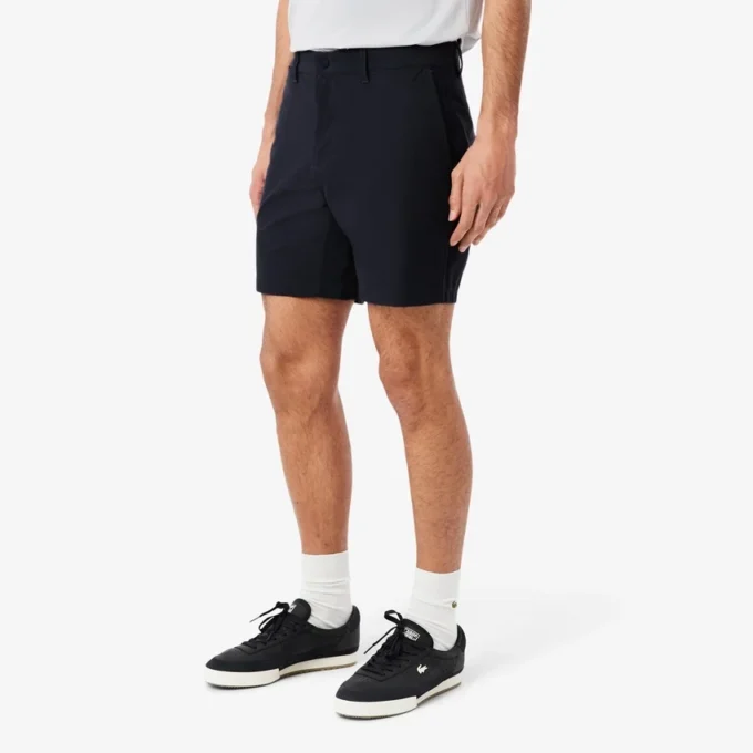 Regular Fit Streç Pamuklu Chino Bermuda Şort