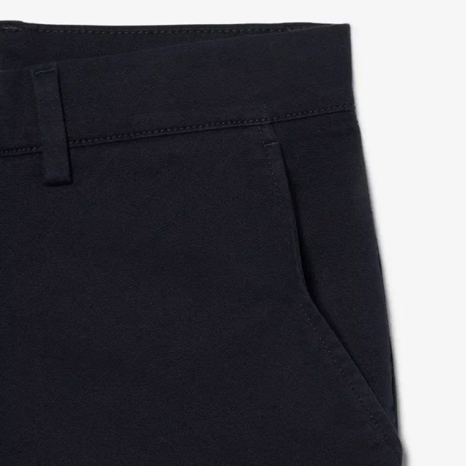 Regular Fit Streç Pamuklu Chino Bermuda Şort