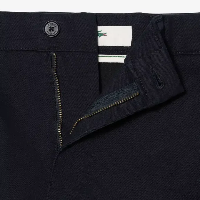 Regular Fit Streç Pamuklu Chino Bermuda Şort