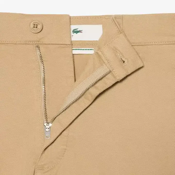 Regular Fit Streç Pamuklu Chino Bermuda Şort