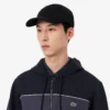 Renk Bloklu Fermuarlı Kapüşonlu Sweatshirt