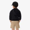 Renk Bloklu Fermuarlı Kapüşonlu Sweatshirt