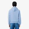 Renk Bloklu Fermuarlı Kapüşonlu Sweatshirt
