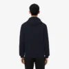 Renk Bloklu Fermuarlı Kapüşonlu Sweatshirt