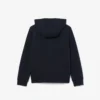 Renk Bloklu Fermuarlı Kapüşonlu Sweatshirt