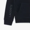 Renk Bloklu Fermuarlı Kapüşonlu Sweatshirt