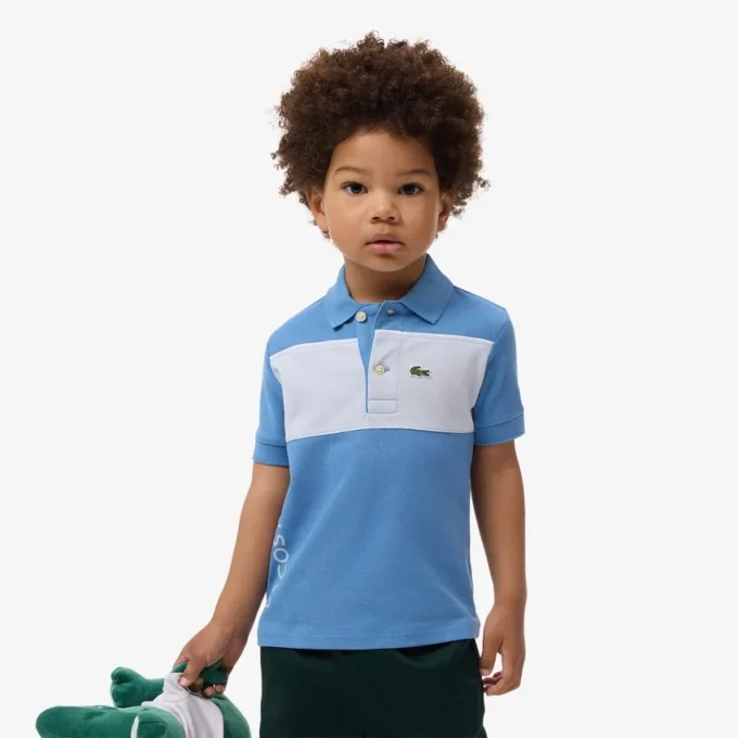 Renk Bloklu Petit Piqué Polo Tişört