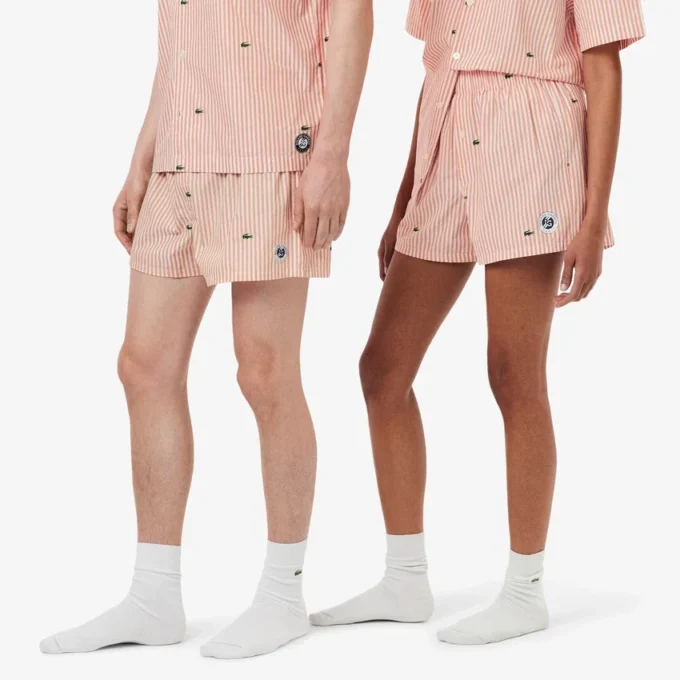 Roland Garros Sürümü Poplin Boxer Şort