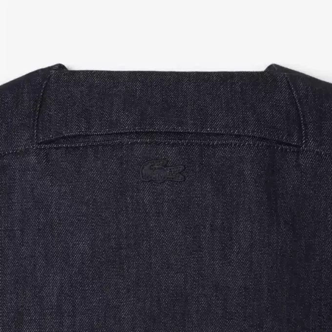 Runway Bol Kesim Denim Polo Tişört
