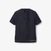 Runway Bol Kesim Denim Polo Tişört