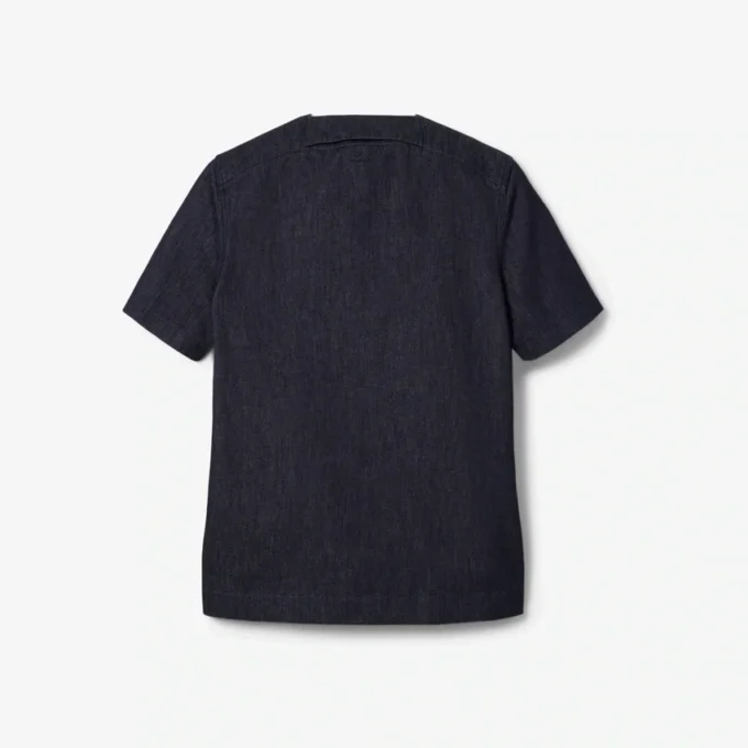 Runway Bol Kesim Denim Polo Tişört