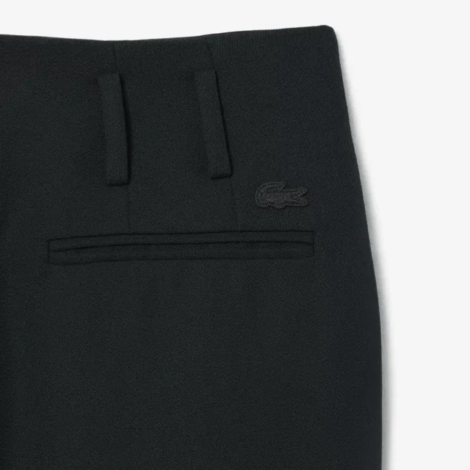 Runway Düz Kesim Terzi Yapımı Yün Pantolon
