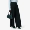 Runway Geniş Kesim Yün Blend Pantolon