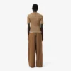 Runway Geniş Kesim Yün Blend Pantolon