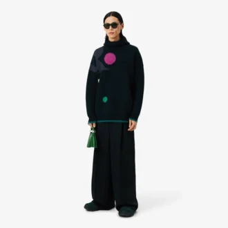 Runway Grafik Jakarlı Kazak