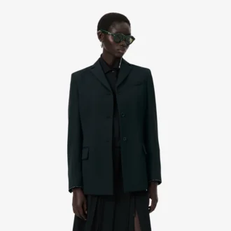 Runway Hafif Yün Blazer