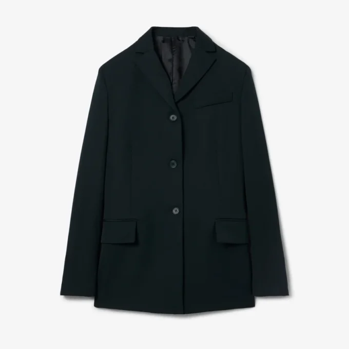 Runway Hafif Yün Blazer