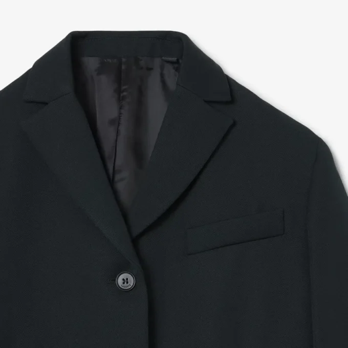 Runway Hafif Yün Blazer
