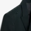 Runway Çift Düğmeli Hafif Yün Blazer