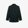 Runway Çift Düğmeli Hafif Yün Blazer
