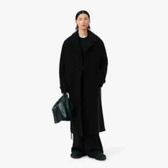 Runway Kaynatılmış Yün Palto