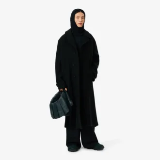 Runway Kaynatılmış Yün Palto
