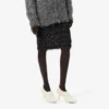 Runway Lurex Örgü Etek