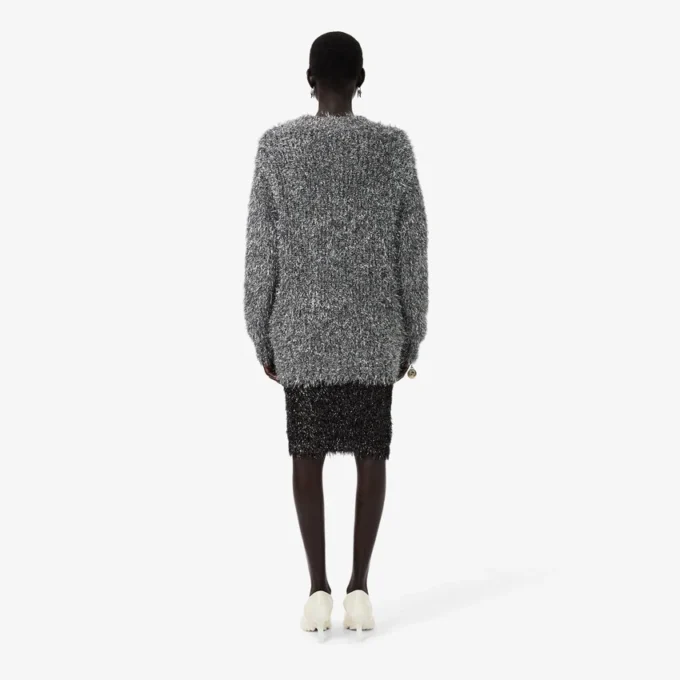 Runway Lurex Örgü Etek