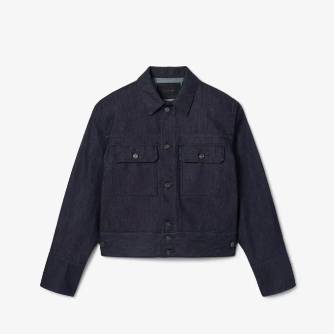 Runway İndigo Denim Ceket