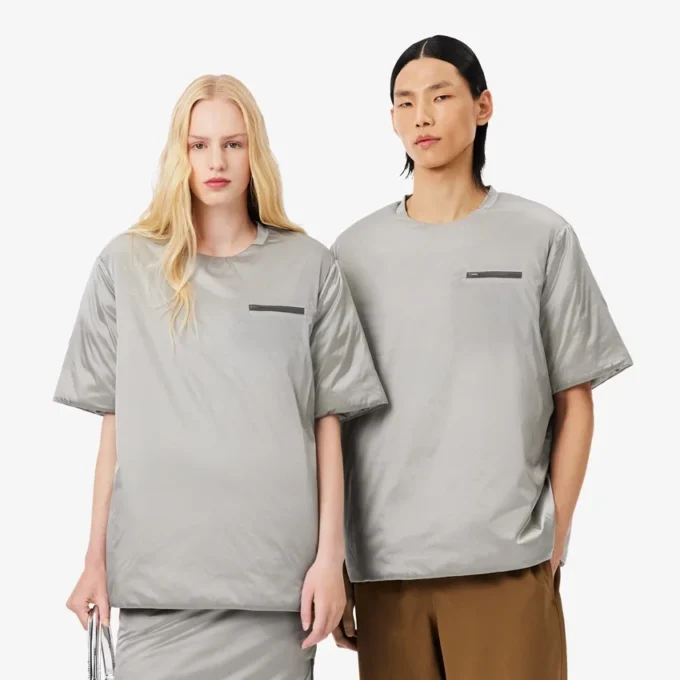 Runway Parlak Yastıklı Tişört