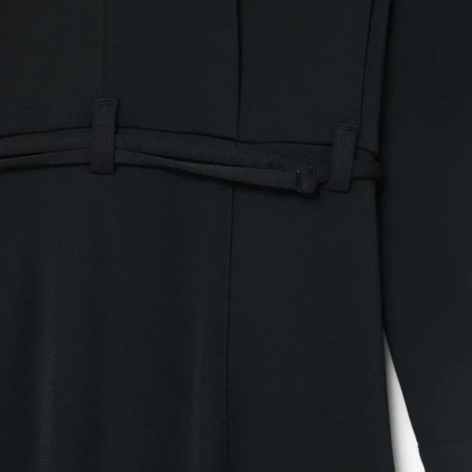 Runway Pileli Polo Tişört Maxi Elbise