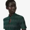 Runway Pointelle Polo Tişört Yakalı Kazak