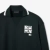 Runway Polo Tişört Yakalı Rozetli Sweatshirt