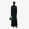 Runway Polo Yakalı İpek Maxi Elbise