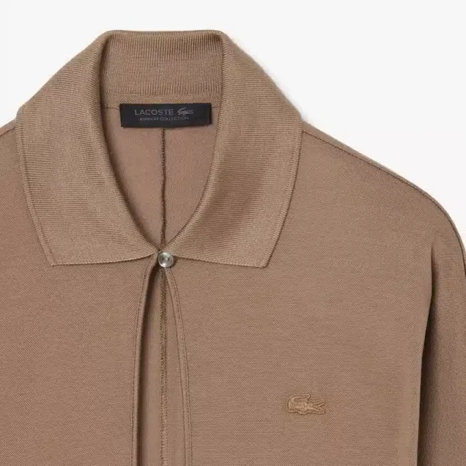 Runway Polo Yakalı İpek Maxi Elbise
