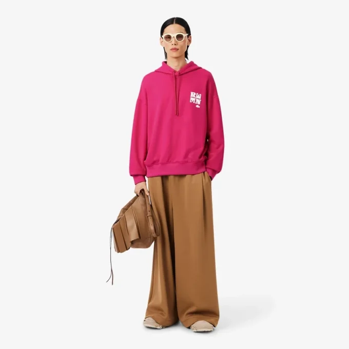 Runway Rozetli Kapüşonlu Sweatshirt