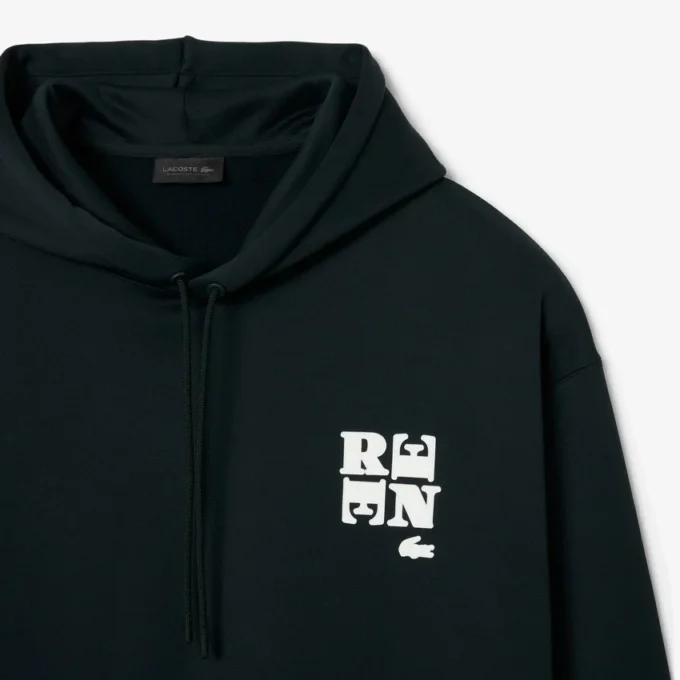 Runway Rozetli Kapüşonlu Sweatshirt