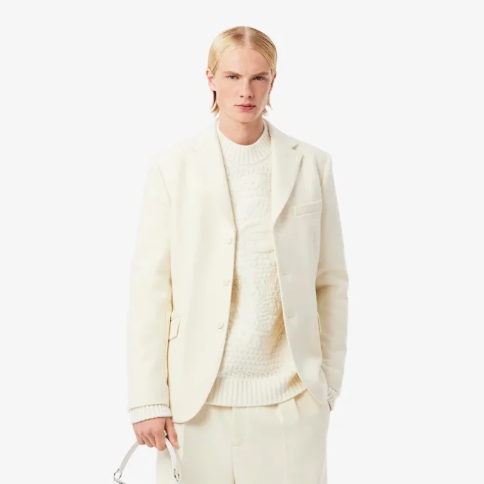Runway Saf Yeni Yün Blazer