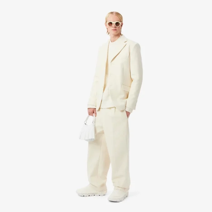 Runway Saf Yeni Yün Blazer