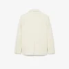 Runway Saf Yeni Yün Blazer