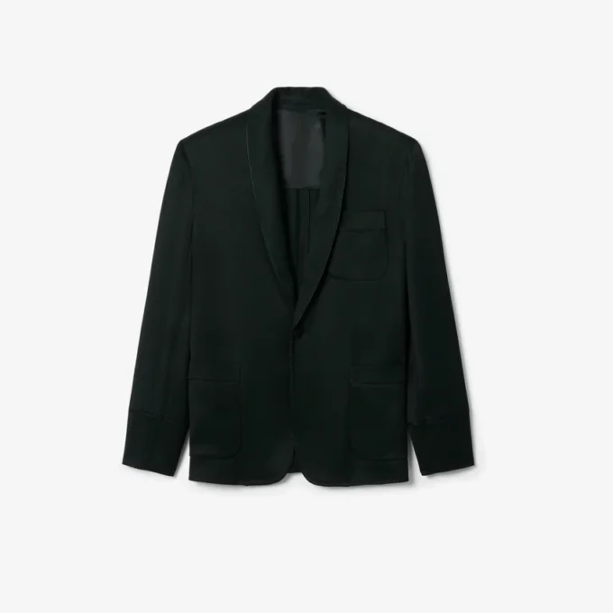 Runway Saten Şal Yaka Blazer