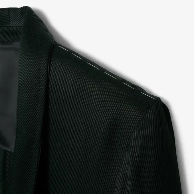 Runway Saten Şal Yaka Blazer
