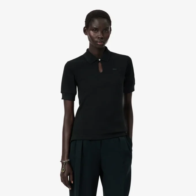 Runway Slim Fit Ağır Piqua Polo Tişört