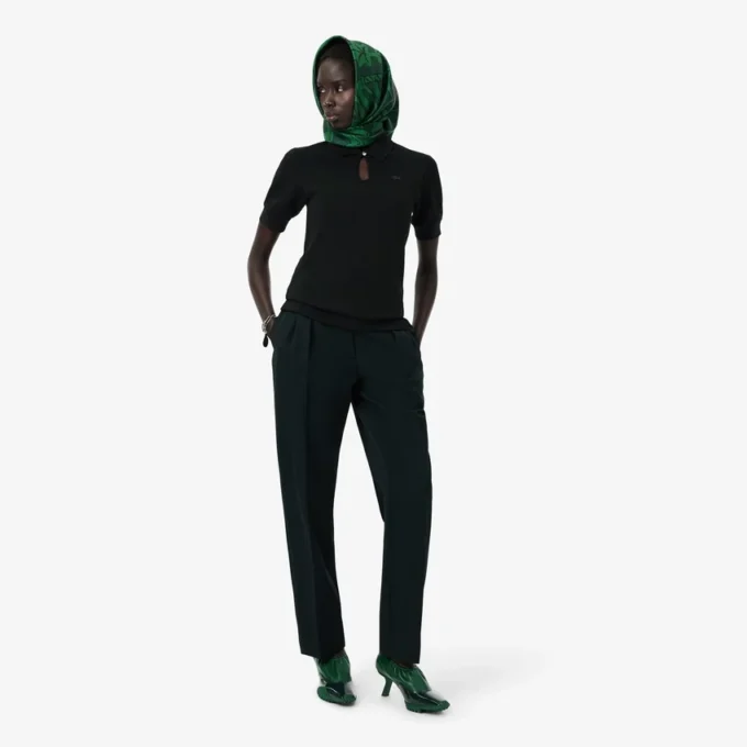 Runway Slim Fit Ağır Piqua Polo Tişört
