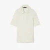 Runway Slim Fit İpek Mini-Piqua Polo Tişört