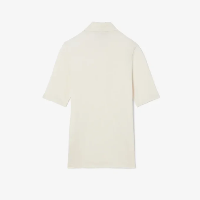 Runway Slim Fit İpek Mini-Piqua Polo Tişört