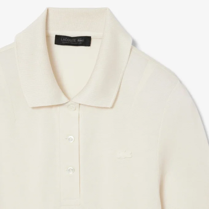 Runway Slim Fit İpek Mini-Piqua Polo Tişört
