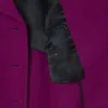 Runway Slub Yün Pea Coat